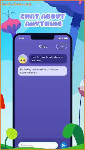 AI BFF Anxiety Pet - Emy screenshot