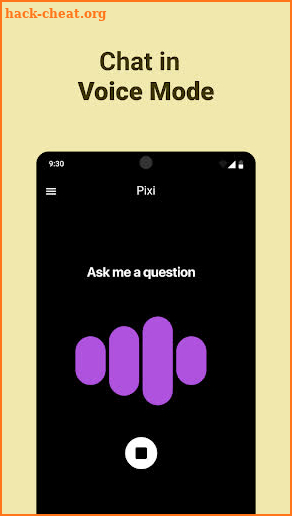 AI Chat: Pixi screenshot