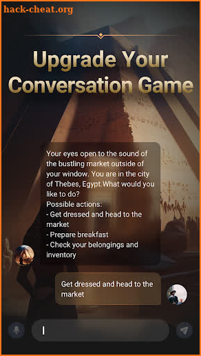 AI Chat RPG Game Use ChatGPT screenshot