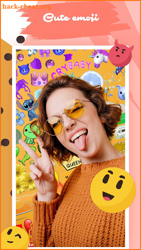 AI Emoji Background - Photo Editor Creative screenshot