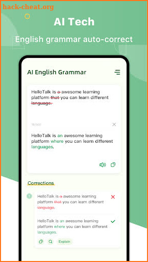 AI Grammar Checker for English - Correct Spelling screenshot