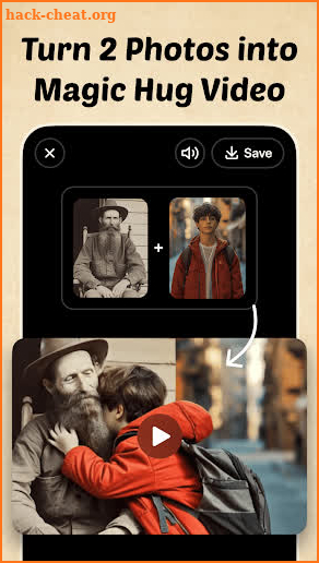 AI Hug Video Maker: JoyTu screenshot