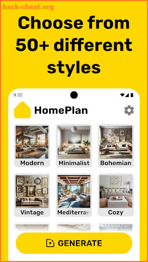 AI Interior Design - HomePlan screenshot