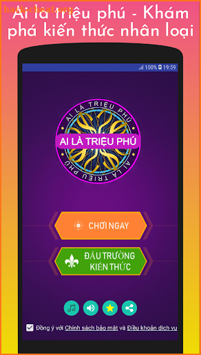 Ai là triệu phú 2019 - đi tìm triệu phú 2019 screenshot