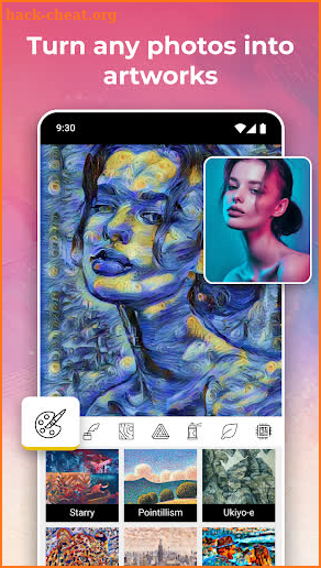 AI Photo to Art Converter screenshot