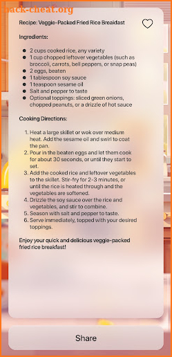 AI Recipe: Recipes Generator screenshot