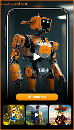 AI Video Generator Serda screenshot