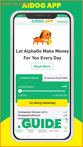 Aidog Penghasil Uang Guide screenshot