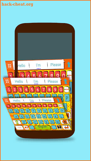 ai.keyboard Comic Book theme screenshot