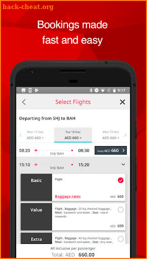 Air Arabia (official app) screenshot