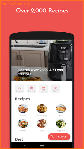 Air Fryer Recipe & Cookbook screenshot