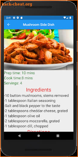 Air Fryer Side Dish screenshot