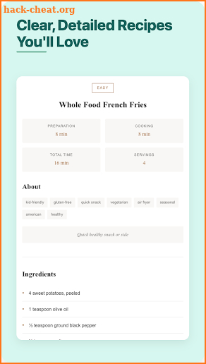 Air Fryer Whole30 Recipe Guide screenshot