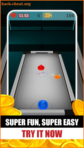 Air Hockey Giveaways screenshot