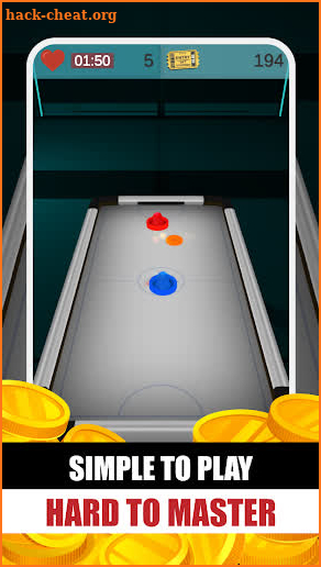 Air Hockey Giveaways screenshot