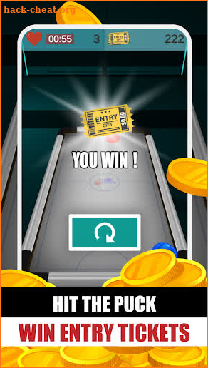 Air Hockey Giveaways screenshot