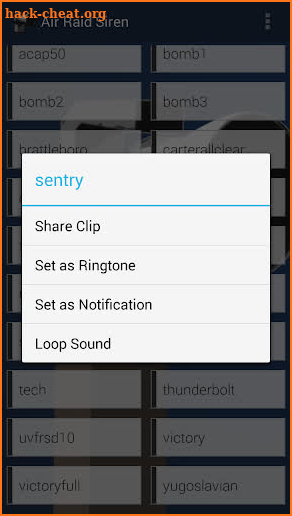 Air Raid Siren Soundboard screenshot