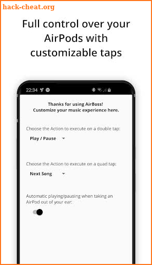 AirBoss | Full AirPods Control for Android screenshot