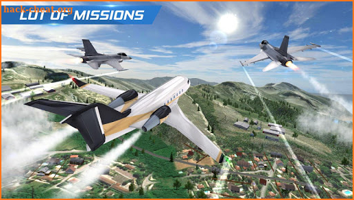 Airplane Flight Pilot Simulator screenshot