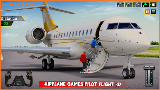 Airplane Games:Pilot flight 3D screenshot