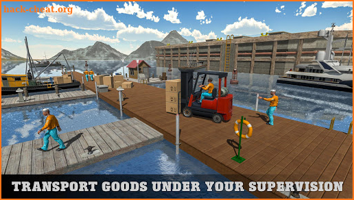 Airplane Ship Truck Cargo Car Transporter Game screenshot