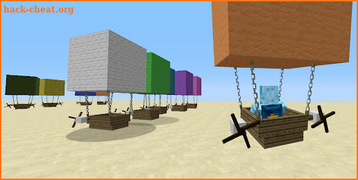 Airship Mod for Minecraft screenshot