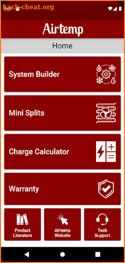 Airtemp Contractor Tools screenshot