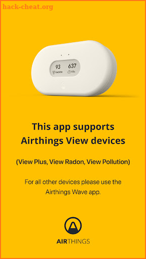 Airthings screenshot