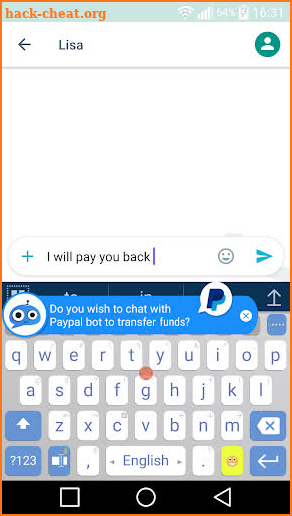 ai.type Bot Keyboard screenshot