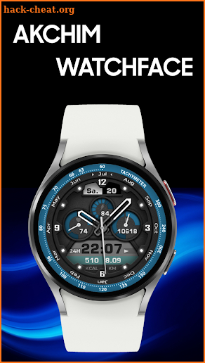 Akchim Watchface AKM Wear OS screenshot