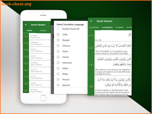 Al Quran MP3 with Translation - Quran Kareem screenshot