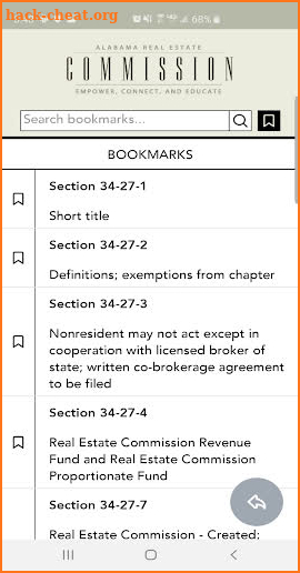 AL Real Estate License Law screenshot