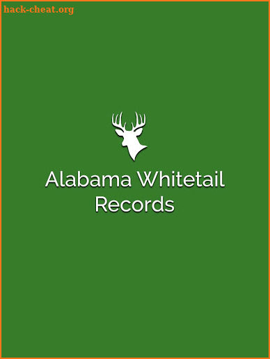 Alabama Whitetail Records - Trophy Deer Records screenshot