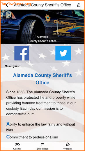 Alameda CSO screenshot