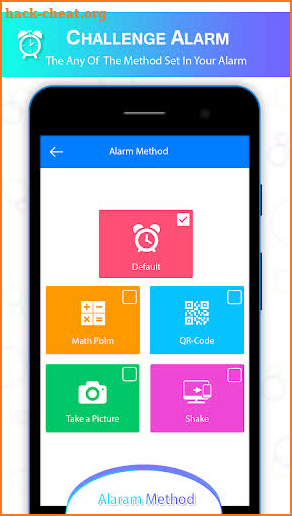 Alarm Clock- Challenge Alarm (Sleep If U Can) screenshot