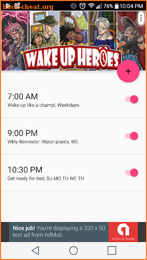 Alarm Clock - Wake Up Heroes screenshot