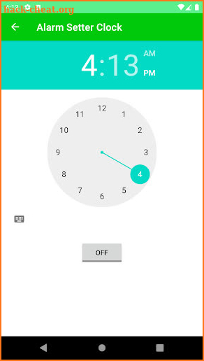 Alarm Setter Clock screenshot