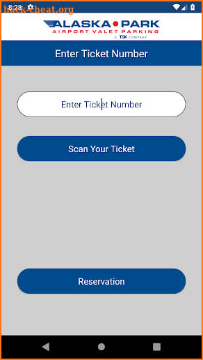 Alaska Park Valet Parking screenshot