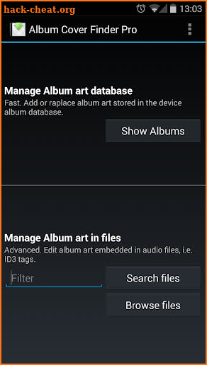 Album Cover Finder Pro screenshot
