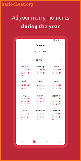 Alcohol Drink Calendar screenshot