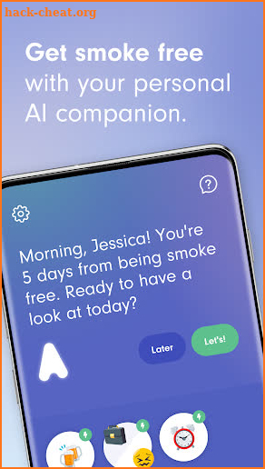 Alex AI – Quit smoking screenshot
