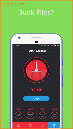 Alfa Fast Cleaner and Battery Saver screenshot