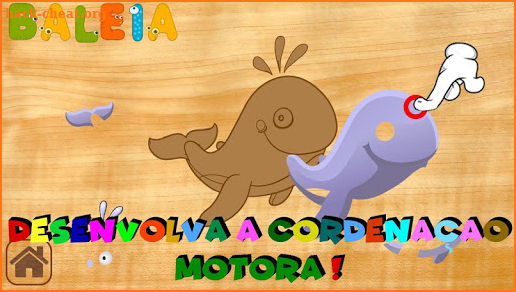 Alfabeto com Animais Puzzle infantil screenshot