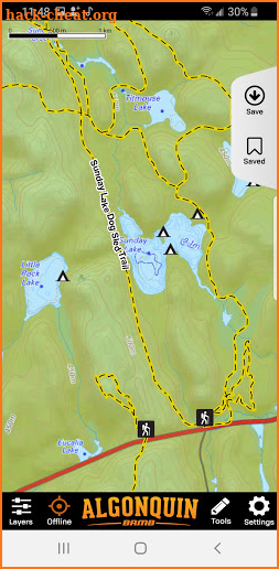 Algonquin Park Adventure Map screenshot