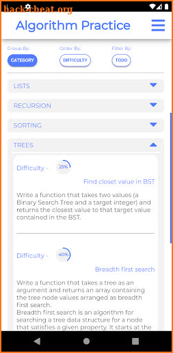 Algorithm Practice screenshot