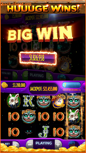 Alice in Wonderland Free Vegas Casino Slots screenshot