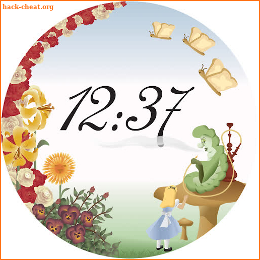 Alice In Wonderland Watch Face screenshot