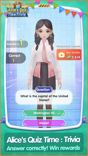 Alice's Quiz Time：Trivia screenshot