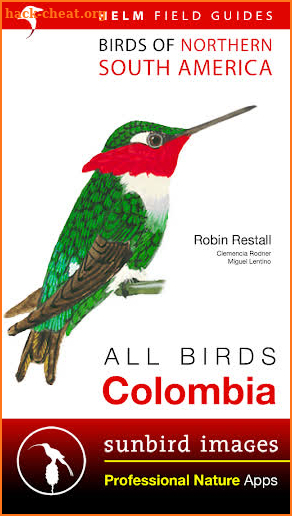 All Birds Colombia - A Sunbird Field Guide screenshot