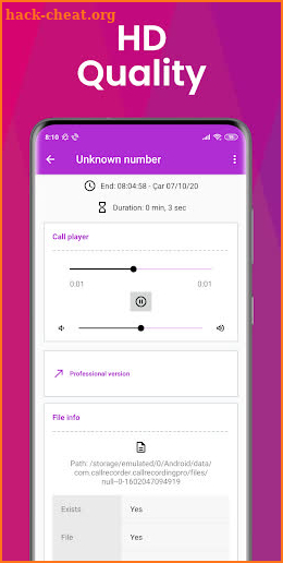 All Call Recorder Automatic Voice Recorder screenshot